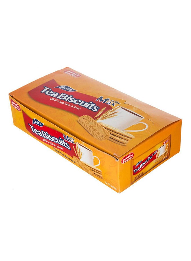 بسكو مصر بسكويت الشاي ماكس عبوة من 12 قطعة - Image 2