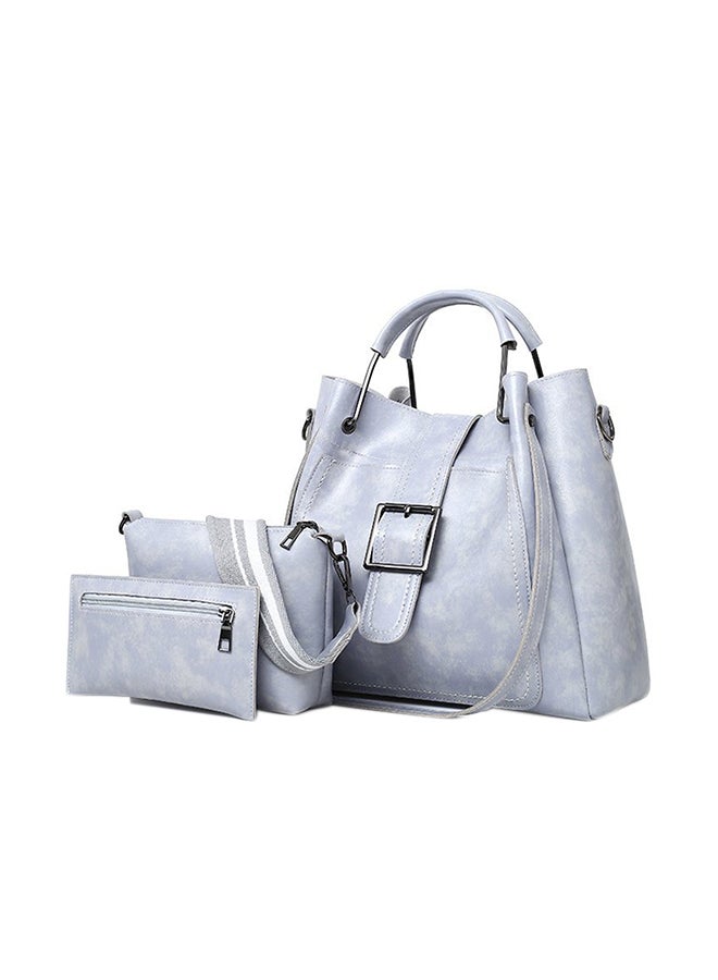 Three-Piece Retro Handbag Grey