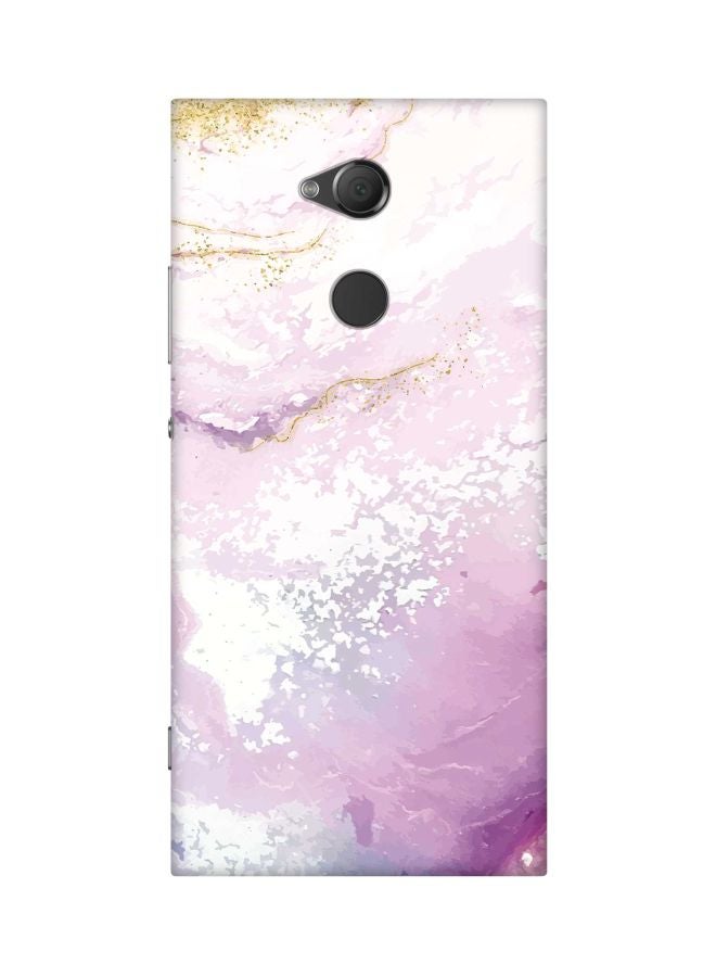 Stylizedd Snap Basic Series Marble Printed Case Cover For Sony Xperia XA2 Ultra Marine - Image 1
