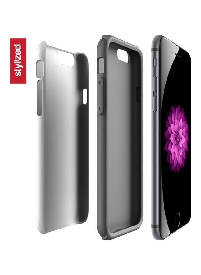 Stylizedd Number 69 Printed Case Cover For Apple iPhone 7 Plus Black/Red/Yellow - Image 2