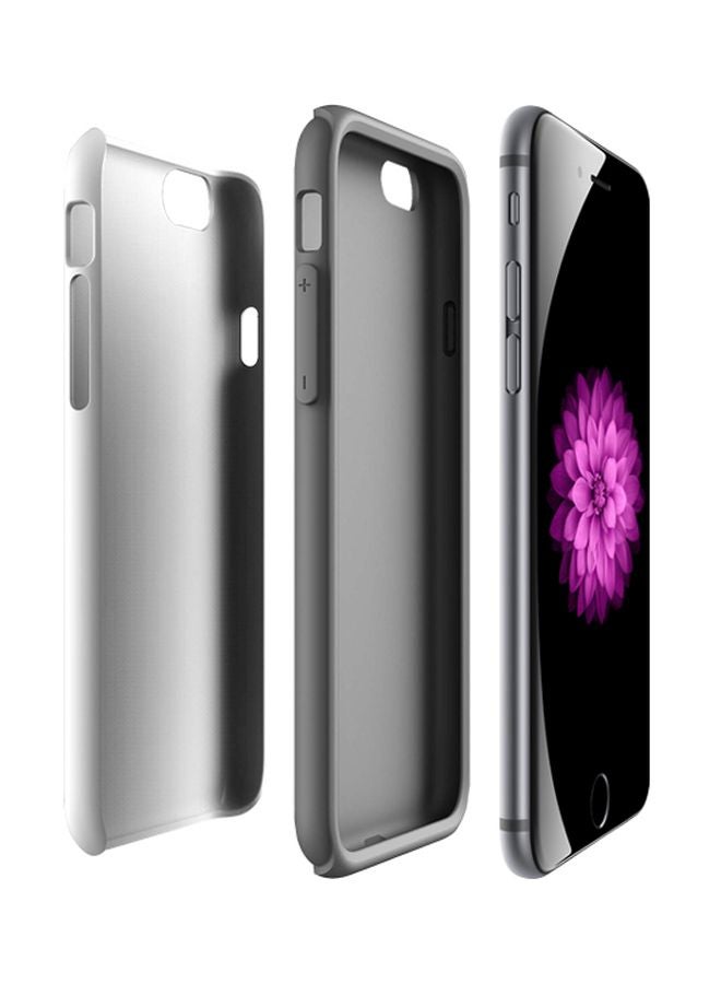 Stylizedd Tough Pro Series Rough Rider Printed Case Cover For Apple iPhone 7 Black/White - Image 2