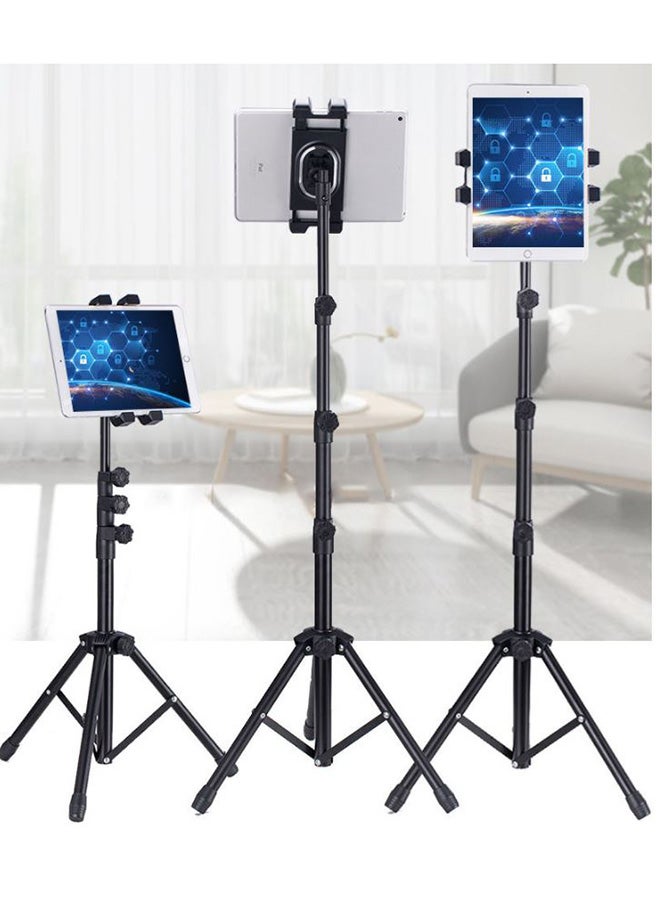 Adjustable Tripod Floor Stand Base Holder Black - Image 2