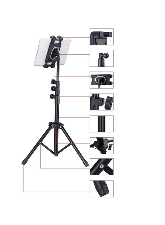 Adjustable Tripod Floor Stand Base Holder Black - Image 3