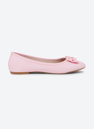 Synthetic Western Ballerina Shell Pink
