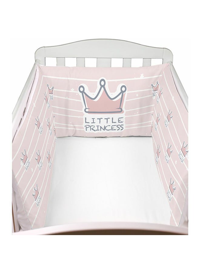 Mamas Gift Little Princess Bed Bumpers Pink White 
