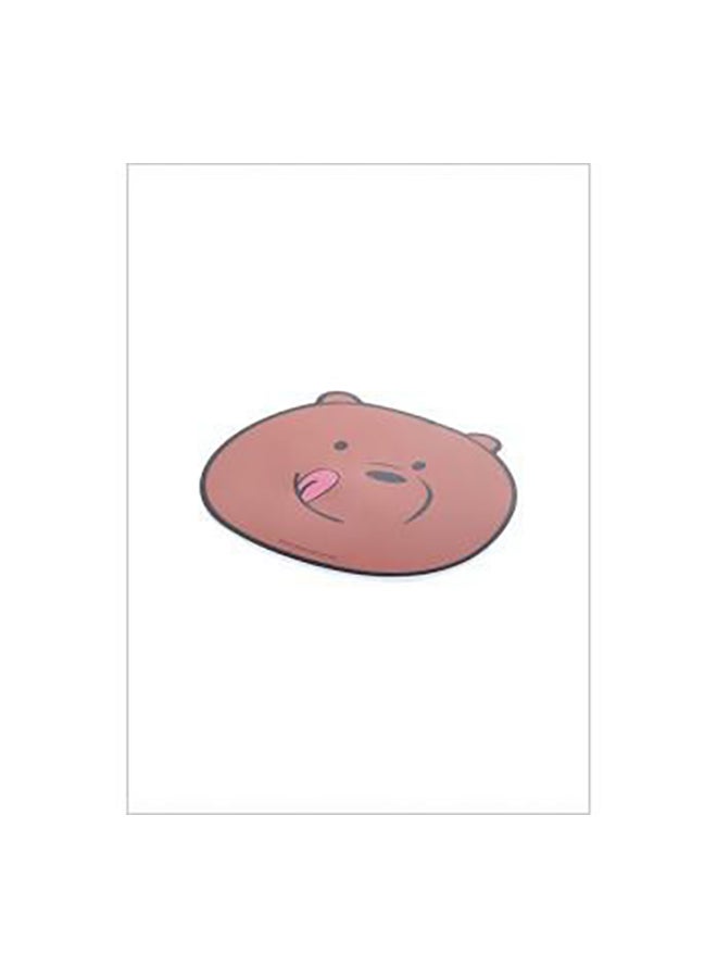 Miniso We Bare Bears Mouse Pad Brown  - Image 1