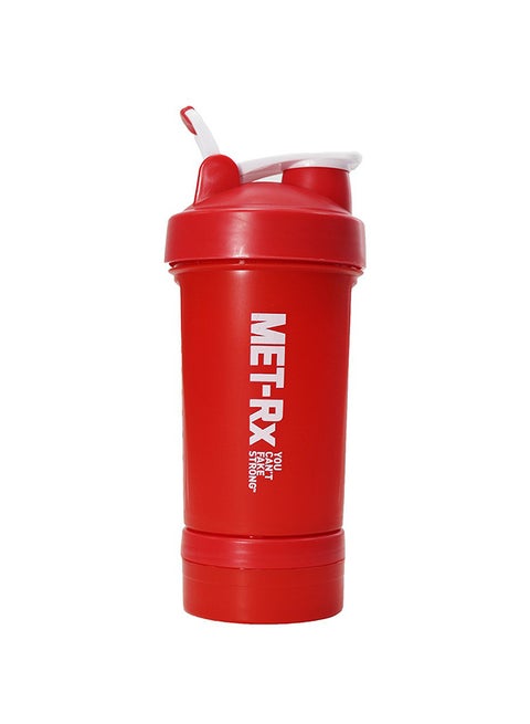 زجاجة خفق بروتين حمراء One Size