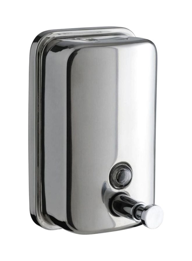 ALMUFARREJ Wall Mounted Liquid Soap Dispenser Silver 800ml 