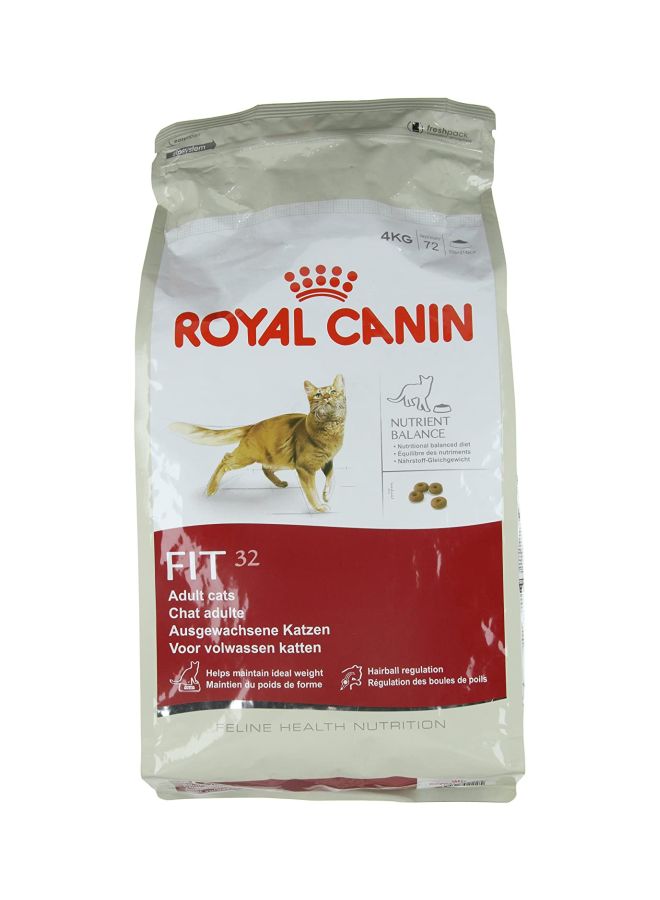 رويال كانين طعام فيت 32 جاف للقطط العادية 4كيلوجرام - Image 3