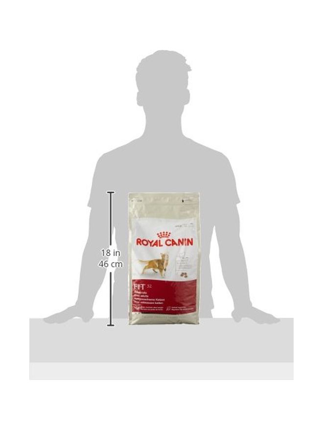 رويال كانين طعام فيت 32 جاف للقطط العادية 4كيلوجرام - Image 4