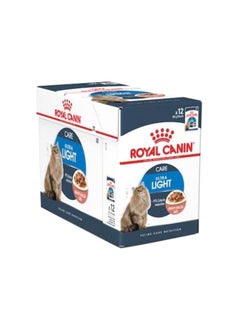 ROYAL CANIN Pack Of 12 Ultra Light Wet Food 12 x 85grams  - Image 1
