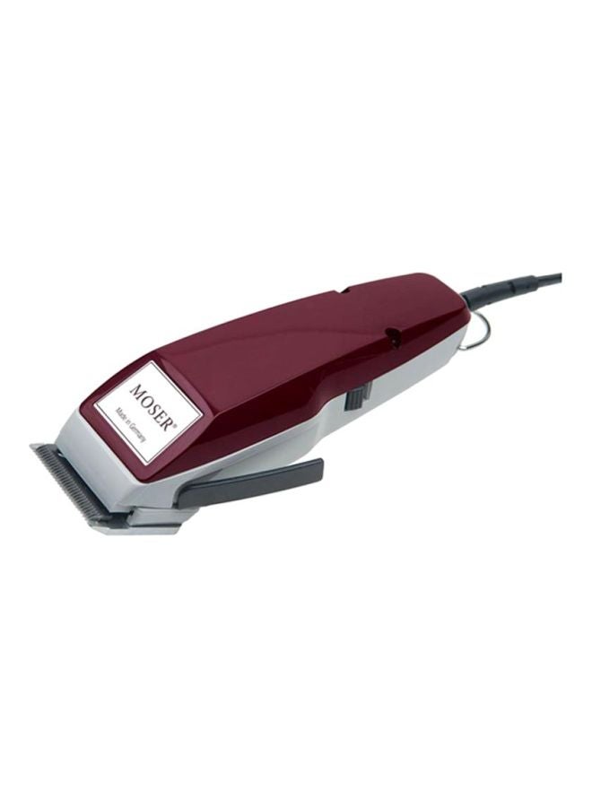MOSER - Classic 1400 Professional Hair Clipper Maroon/Silver - Image 1