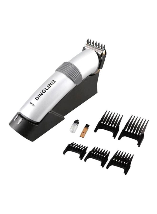 دينجلينج مجموعة ماكينة حلاقة الشعر واللحية الكهربائية أسود/ فضي - Image 1