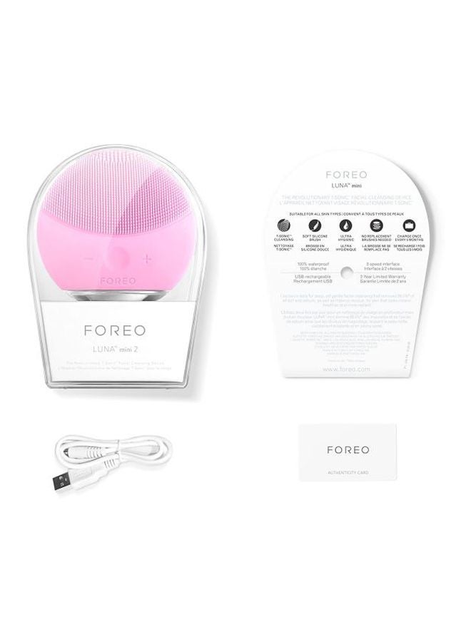 FOREO Luna Mini 2 Sonic Facial Cleansing Pink 200grams - Image 5