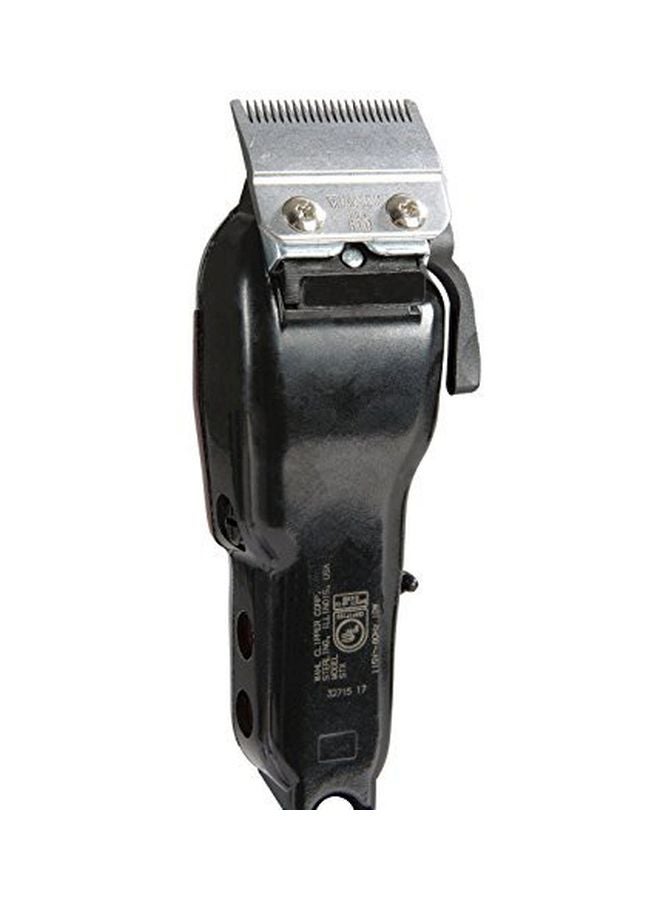 Wahl Professional 5 Star Magic Clip Clipper | Corded | 8 Attachment Combs | Surgical Blade | 3 Pin - GCC Red/White/Silver 20.3x7x7.6cm - Image 4