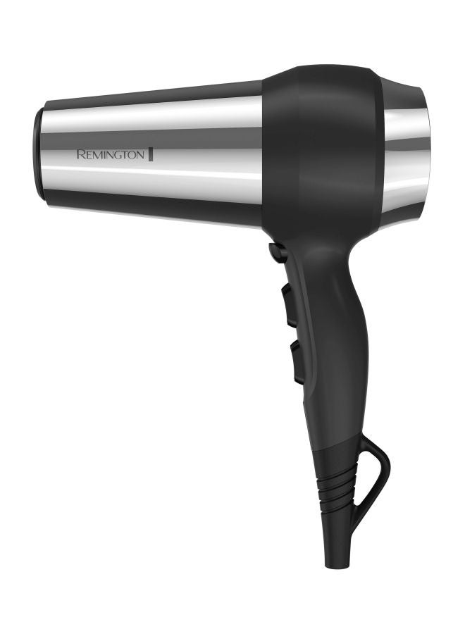 REMINGTON Impact Resistant Hair Dryer Silver/Black  - Image 2
