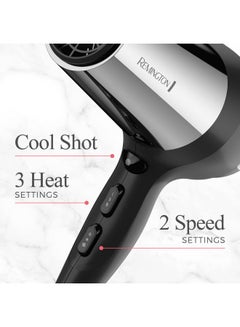 Impact Resistant Hair Dryer Silver/Black - v1601894979/N26450949A_4