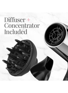 Impact Resistant Hair Dryer Silver/Black - v1601894980/N26450949A_7