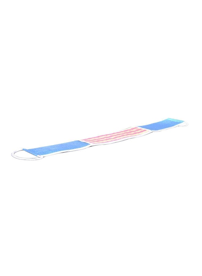 DELCASA Ultra Soft Exfoliating Bath Sponge-Scrub White/Blue/Pink 