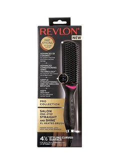 Revlon Hair Straightening Brush Black  - Image 2