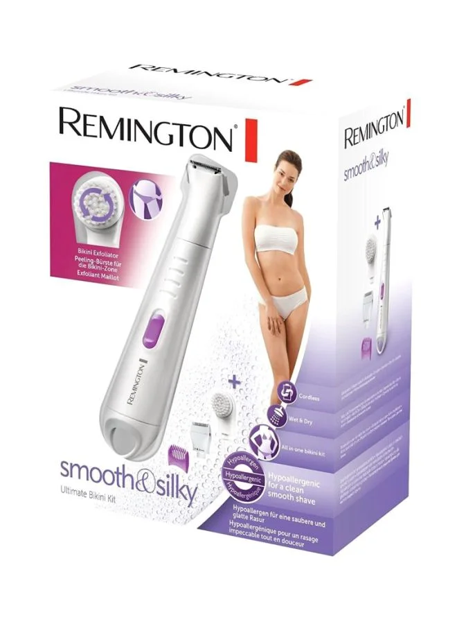 REMINGTON Smooth And Silky Ultimate Bikini Kit Trimmer Silver/Purple