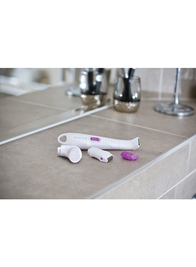 ريمنغتون أداة تشذيب سموث آند سيلكي ألتيميت للجسم ومنطقة البكيني فضي / أرجواني - Image 4