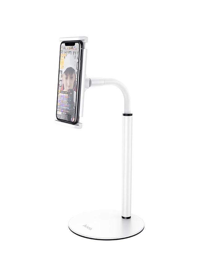 Hoco Metal Mobile Phone Stand White - Image 2