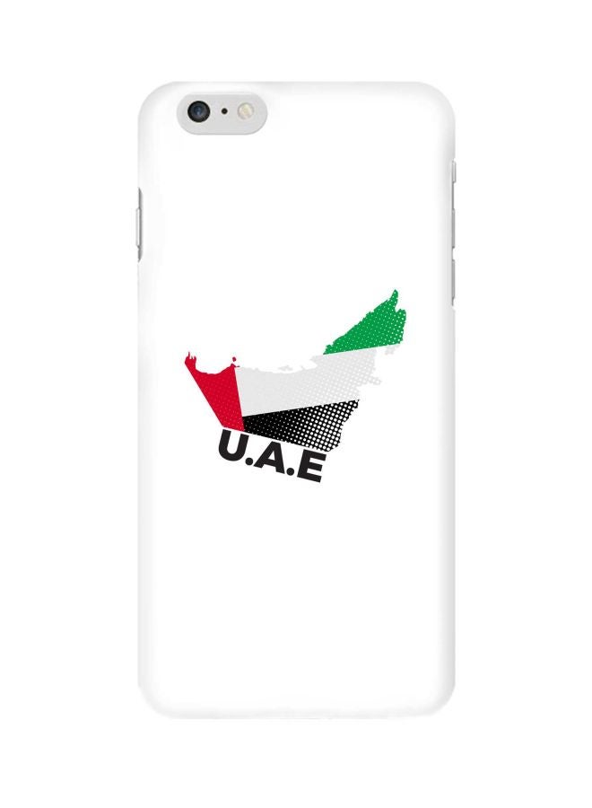 Stylizedd Snap Classic Series Uae Map Printed Case Cover For Apple iPhone 6s/6 White/Black/Red - Image 1