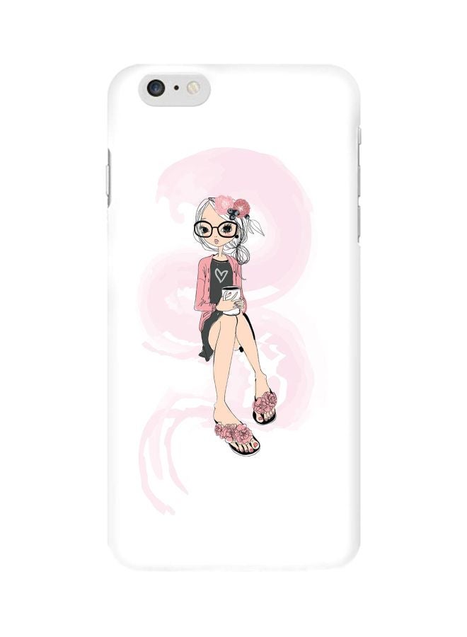 Snap Classic Series Nerdy Cute Printed Case Cover For Apple iPhone 6s/6 White/Pink/Beige