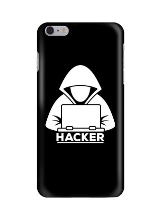 Snap Classic Series Hacker Printed Case Cover For Apple iPhone 6s Plus/6 Plus Black/White - v1601896717/N40462477A_1