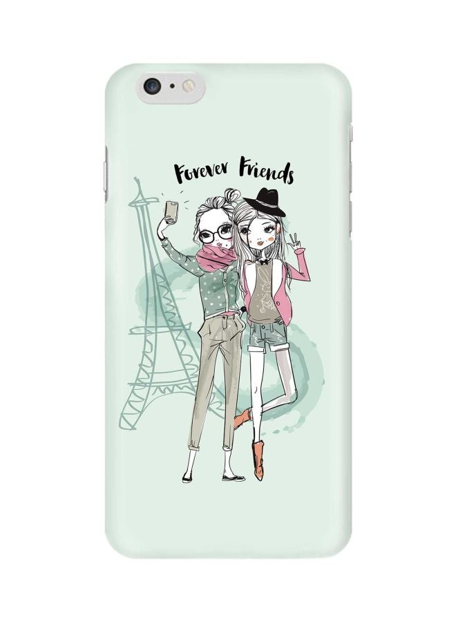 ستايلايزد Snap Classic Series Forever Friends Printed Case Cover For Apple iPhone 6s/6 Green/Pink/Black - Image 1