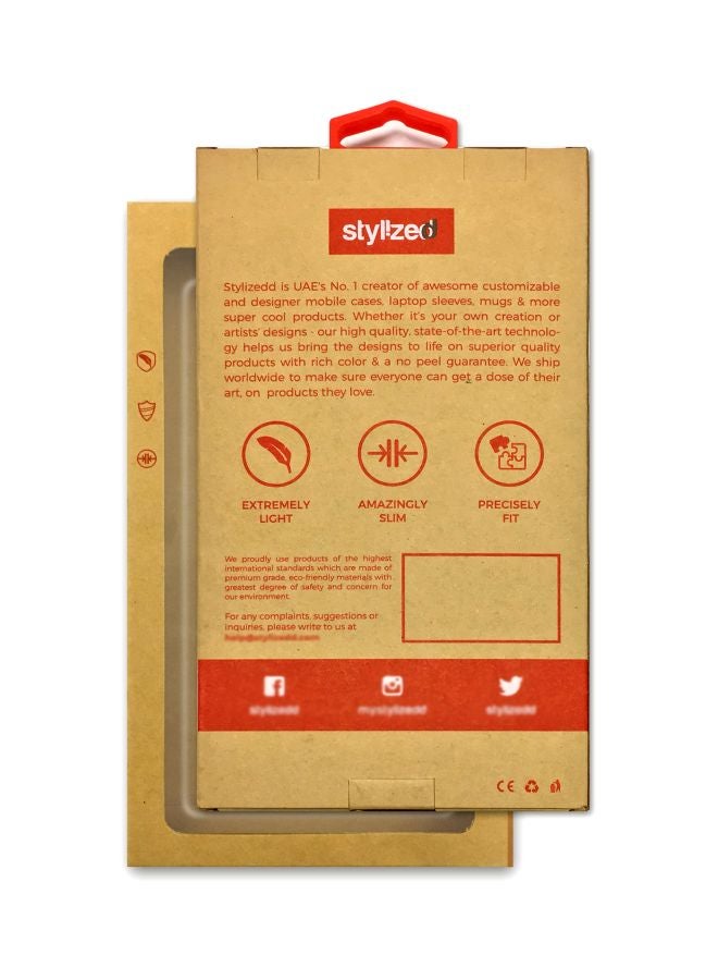 Stylizedd Broken Crayons Still Color Printed Case Cover For Apple iPhone 8 Plus White/Red/Blue - Image 3