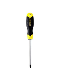 Stanley Bundle Offer Cushion Grip Screw Driver Star & Minus yellow 200mm  - Image 2