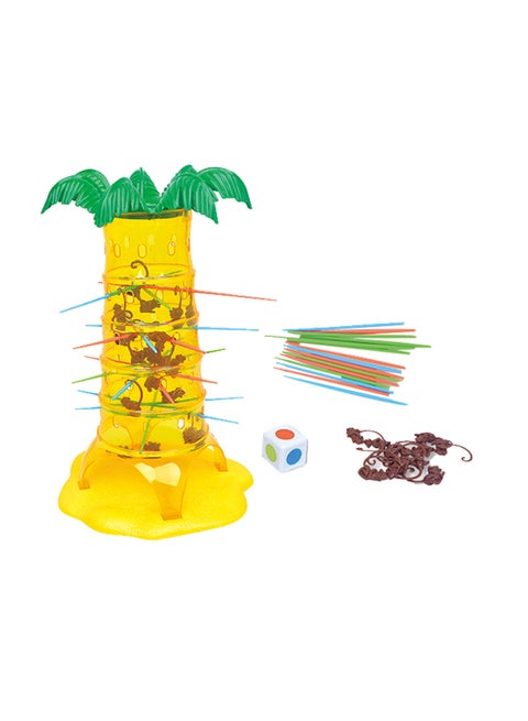 Plastic Falling Tumbling Tumblin Jumping Monkey Portable Toy Game For Kids 26.5x11.5x26.5cm
