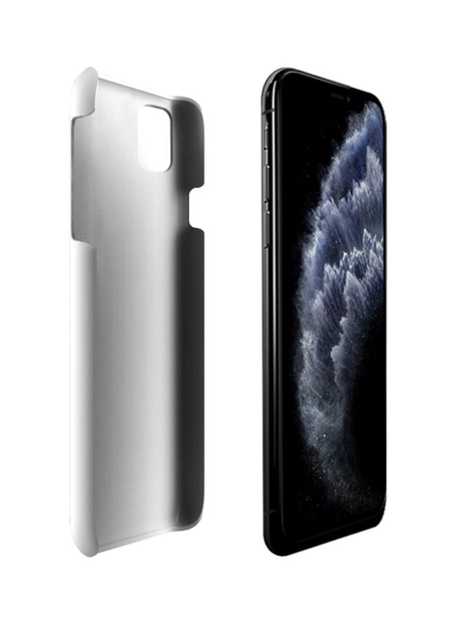 Stylizedd Snap Classic Series Registered Printed Case Cover For Apple iPhone 11 Pro Blue/White - Image 2