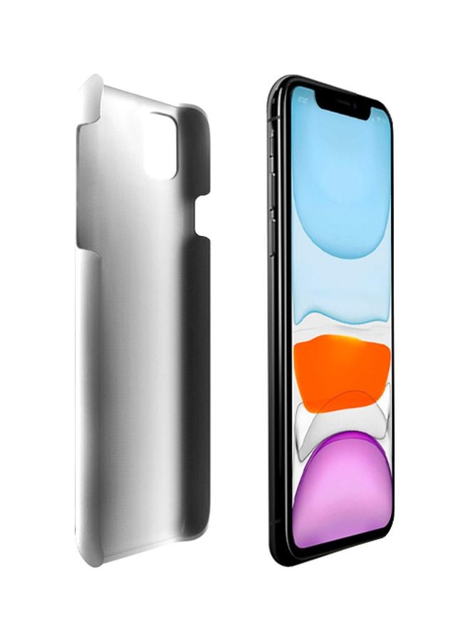 Stylizedd Registered Printed Protective Case Cover For Apple iPhone 11 Blue/White - Image 2