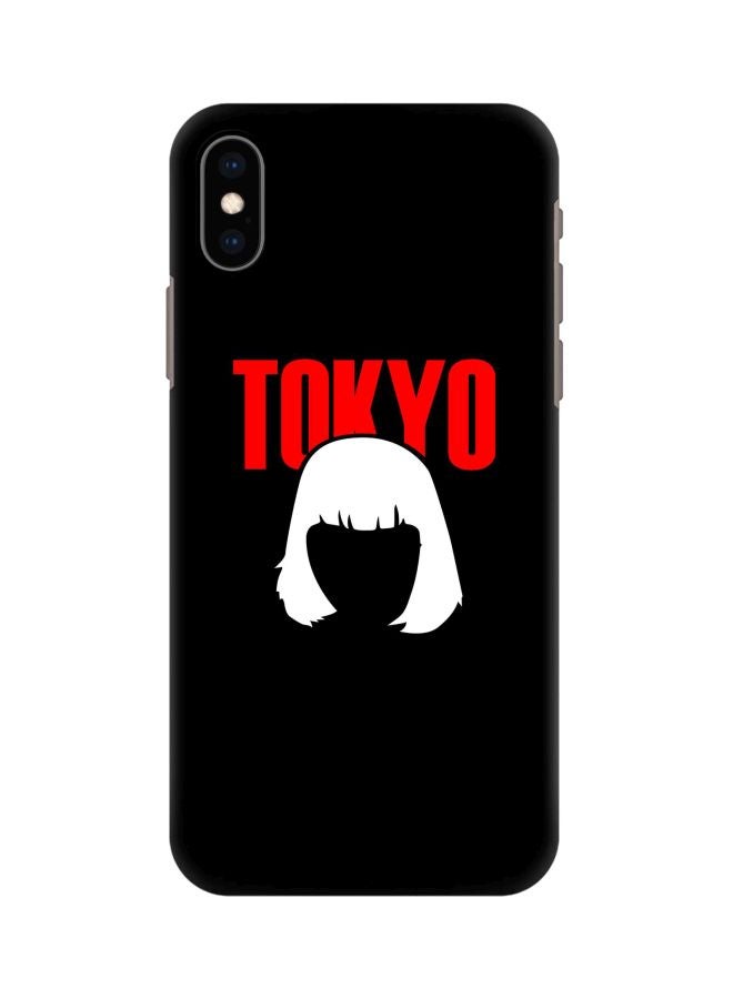 ستايلايزد Snap Classic Series Tokyo Printed Case Cover For Apple iPhone XS Max Black/Red/White - Image 1
