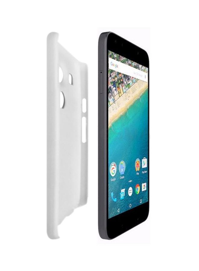 ستايلايزد غطاء حماية سناب كلاسيك سيريز بطبعة فتاة حالمة وعبارة "Cute Girl" لهاتف إل جي نيكسوس 5X أزرق/أسود/أحمر - Image 2