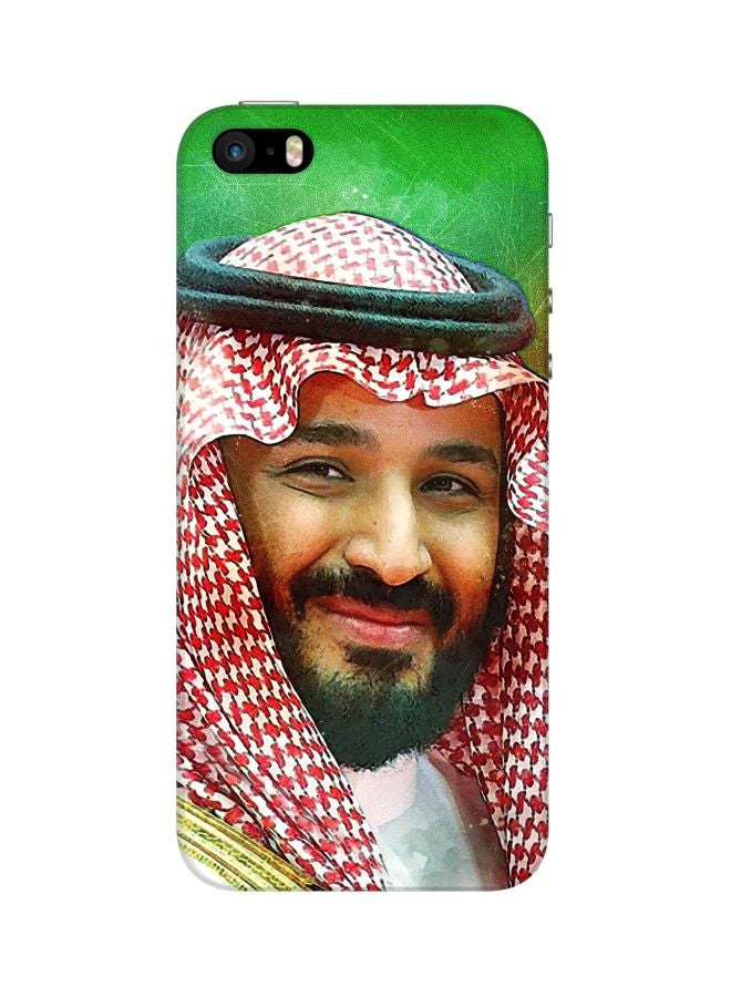Stylizedd Snap Classic Series HH Mohammed Bin Salman Printed Case Cover For Apple iPhone SE/5/5s Green/Red/White - Image 1