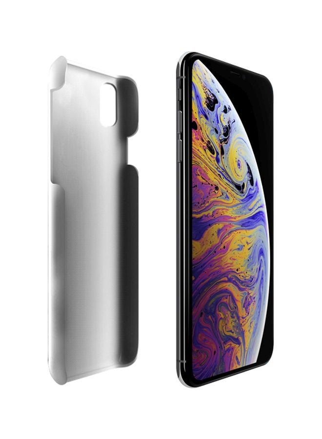 ستايلايزد غطاء حماية خلفي لأبل آيفون XS ماكس أسود/ أبيض/ أخضر - Image 2