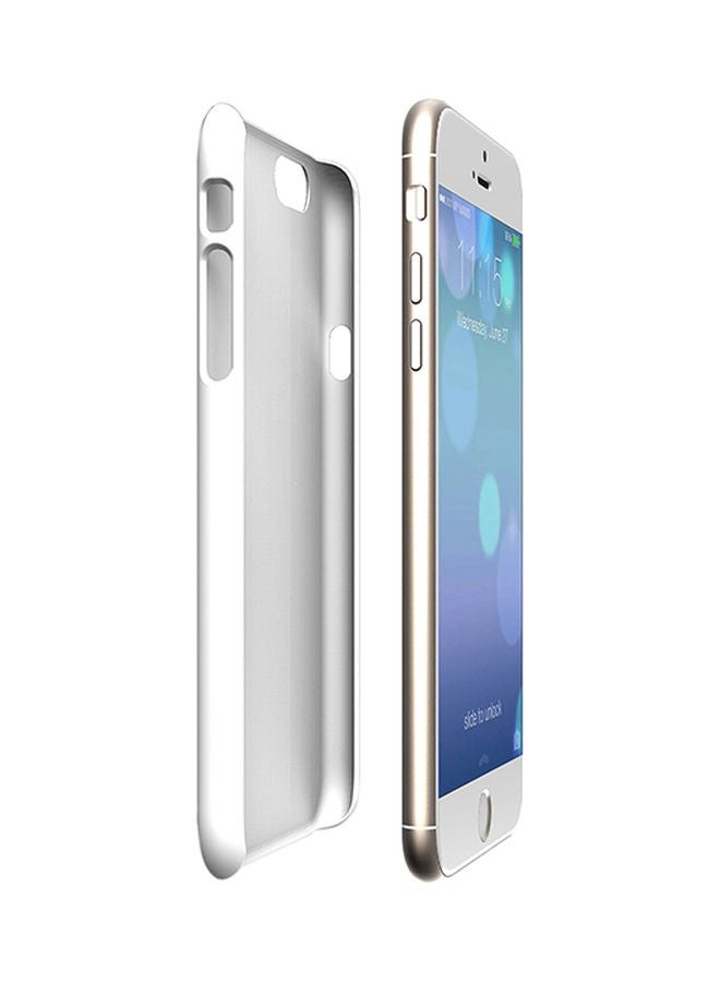 Stylizedd Snap Classic Series Romantic By Nature Printed Case Cover For Apple iPhone 7 Beige/Black/White - Image 2