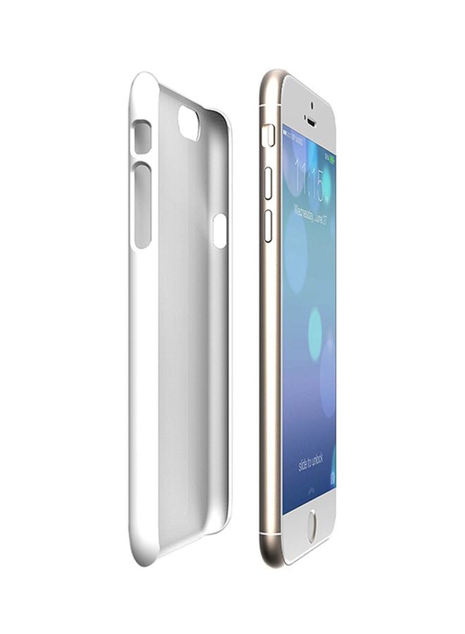 Snap Classic Series Blink If You Want Me Printed Case Cover For Apple iPhone 7 Plus Red/White