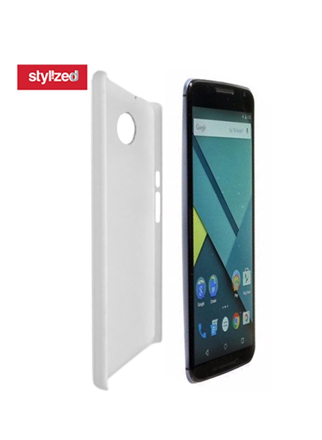 Stylizedd Snap Classic Series Legend Knight Printed Protective Case Cover For Google Nexus 6 Black/Brown/White - Image 2