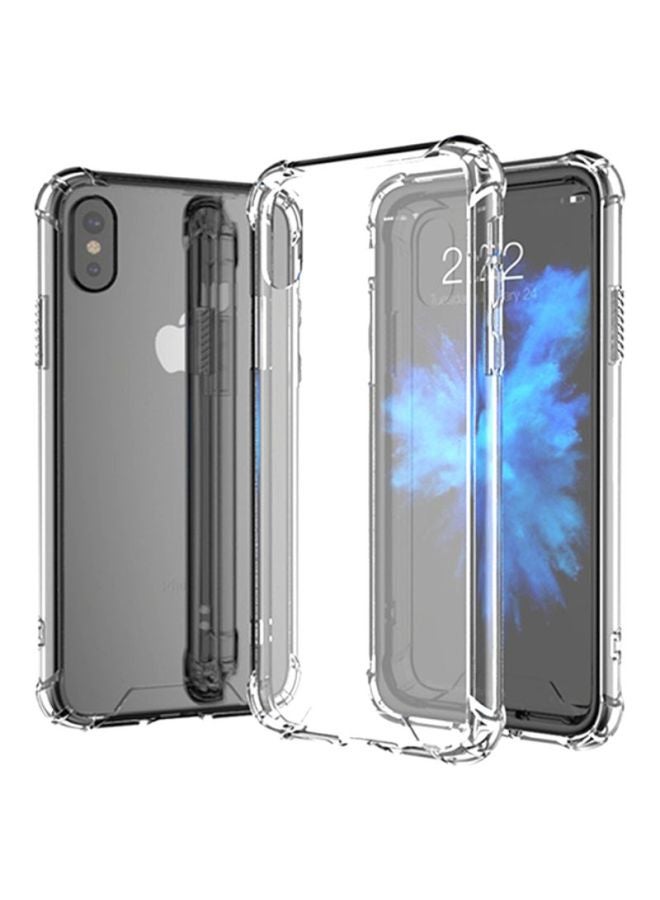 لنكوو غطاء حماية واقي لهاتف أبل آيفون X شفاف - Image 2