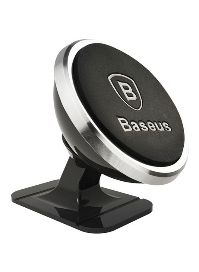 Baseus Universal 360 Degree Rotating Magnetic Mobile Holder For Apple iPhone Black/Silver  - Image 1