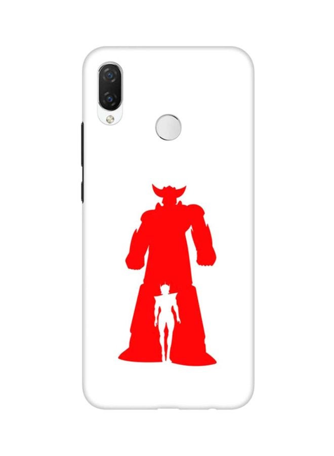 Protective Case Cover For Huawei Nova 3i Grendizer (White)