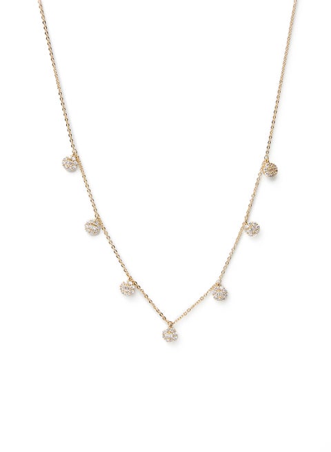 Gold Plated High Quality Cubic Zirconia Anklet