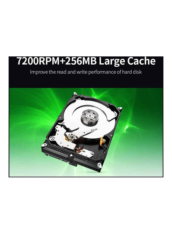 Seagate SkyHawk Surveillance 3.5 inch SATA 6Gb/s 7200RPM 256MB Cache Internal Hard Drive ST8000VX004 Silver  - Image 5
