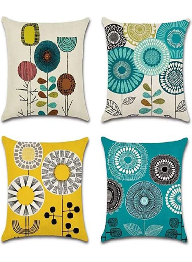 Arabest 4-Piece Throw Pillow Cover Set - Image 1