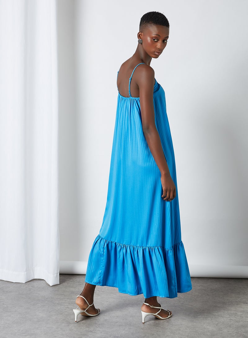 Y.A.S - Leori Cami Strap Maxi Dress Brilliant Blue - Image 1